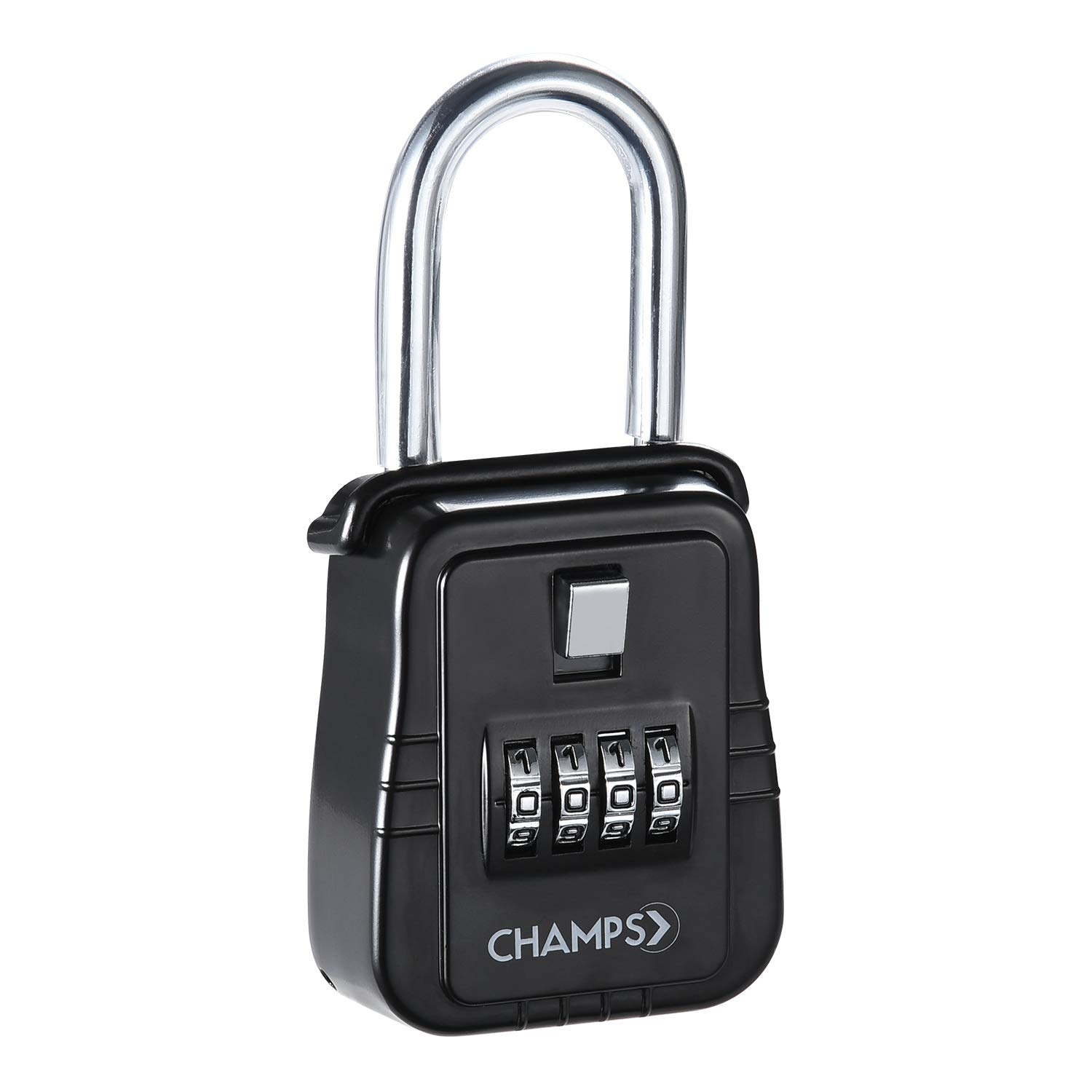 Champs Combination Realtor Lock, 4 Digit Key Padlock, Real Estate Key Lock Box, Set-Your-Own Combination