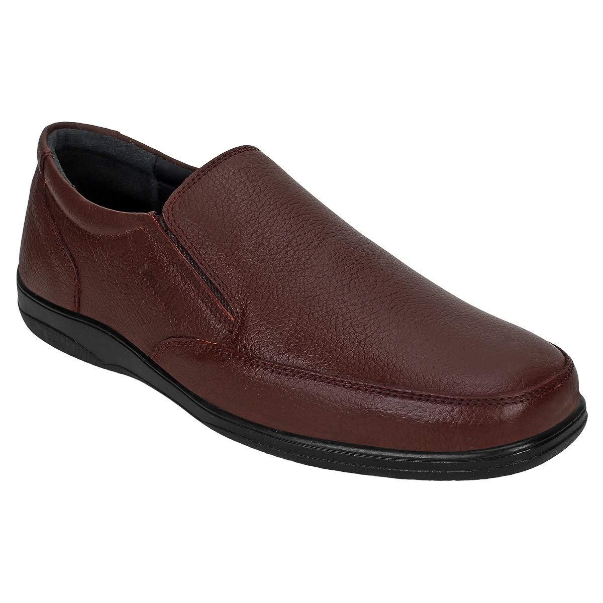 SeeandWear Leather Slip on Shoes for Men Brown (B092DMDRRY) Amazon Price History, Amazon Price Tracker