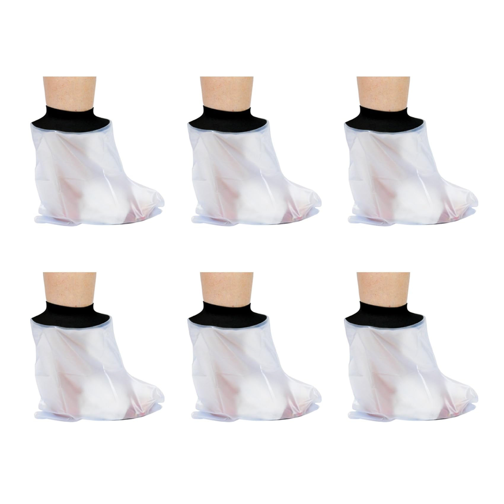 Hndhbfgrt 6X Waterproof Cast Cover Leg for Adult Ankle Shower Bath Watertight Foot Protector Wounds for Swimming Bath Accessories