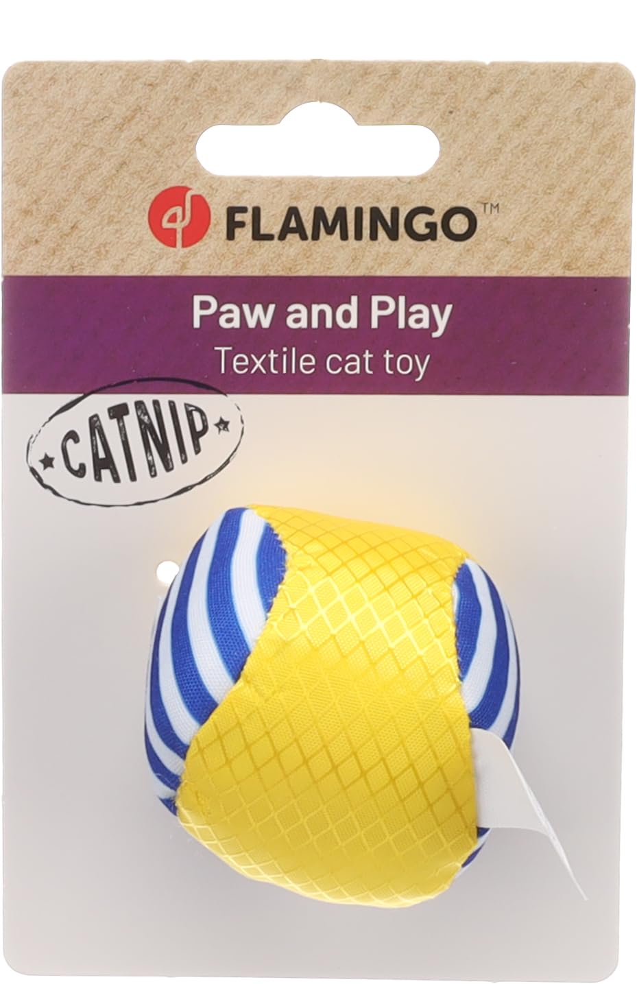 Flamingo CT STRELLOW BALL YELLOW DIAMETER 5CM