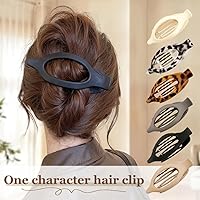 Vista 8 de Pinzas planas para el cabello para mujer, pinzas planas para cabello grueso o fino, accesorios de peinado para uso diario, para mujeres y niñas