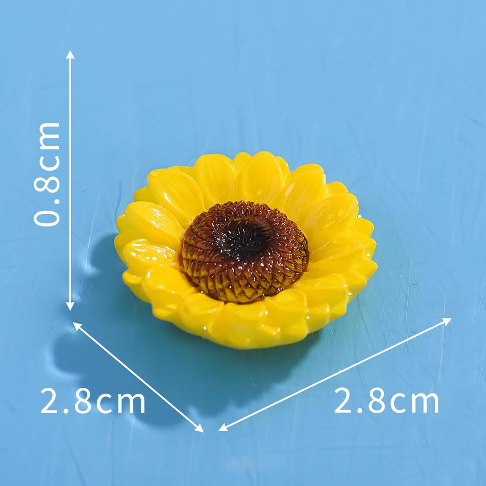 Bienentränke, 8 schwimmende Blumen aus Harz | Hydratationsstation für Bienen, Futterhaus, Vögel, Außenbereich, für Garten, Balkon, Terrasse, Landschaft, Schmetterlinge, Wildvögel