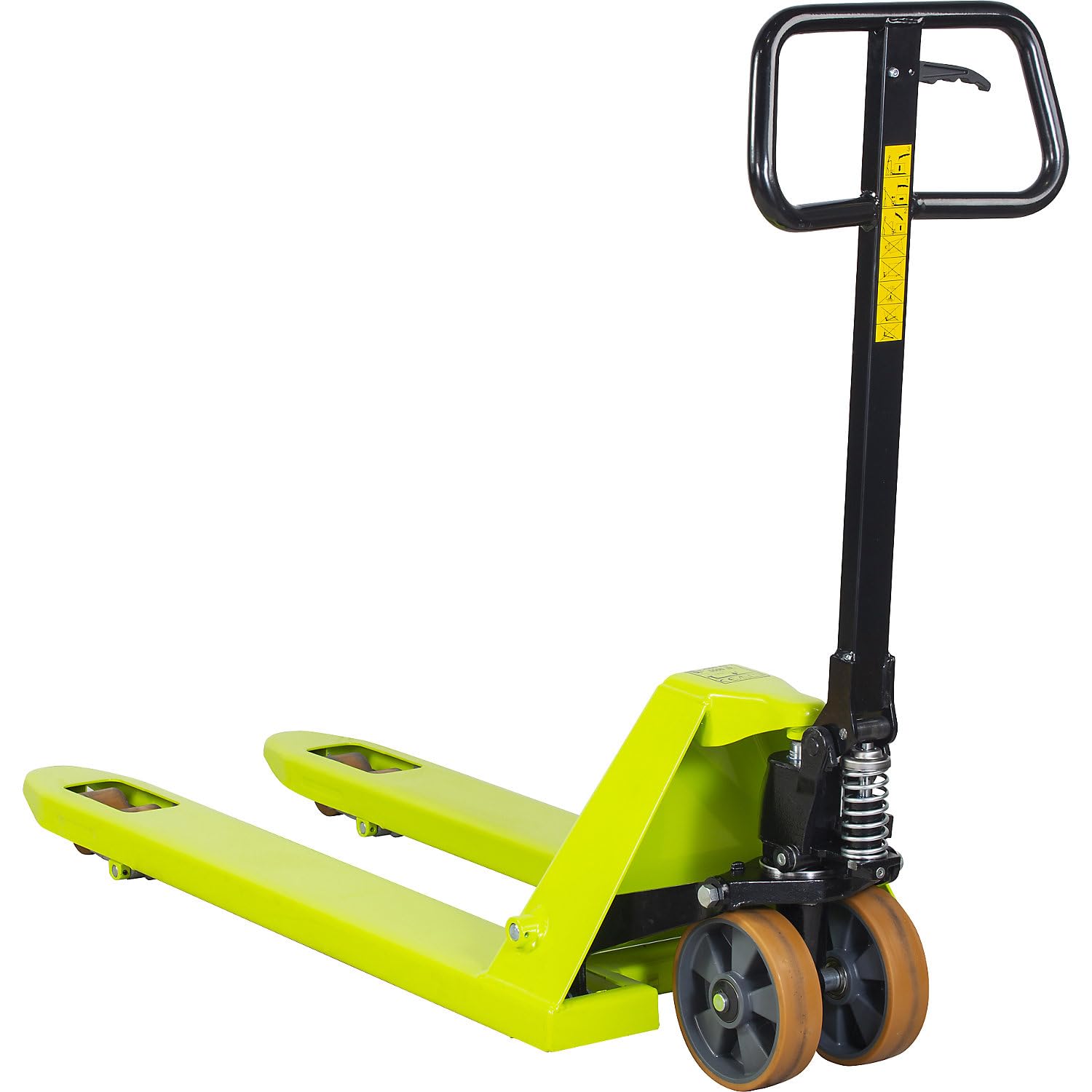 Pramac | Paletthubwagen EVO | Lenkräder Polyurethan mit Alukern, Gabellänge 1150 mm, Singlerollen