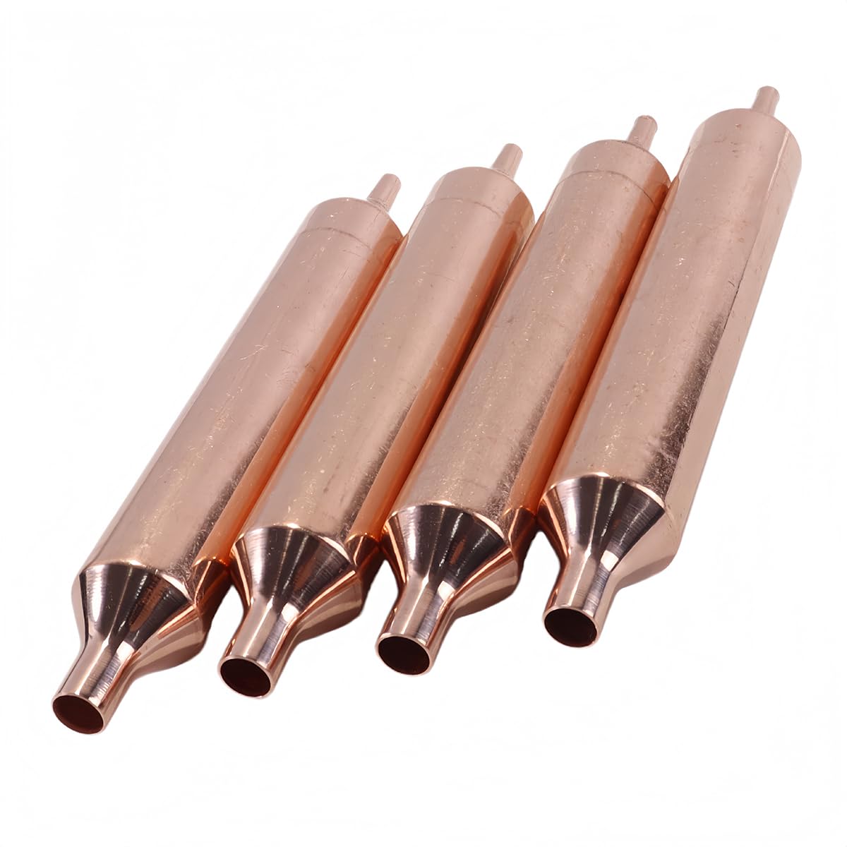 Ticha 4Pcs Kupfer Kühlschrank Trockner Filter Einzelrohr, Kühlung Zubehör Für Kühlschrank & Gefrierschrank