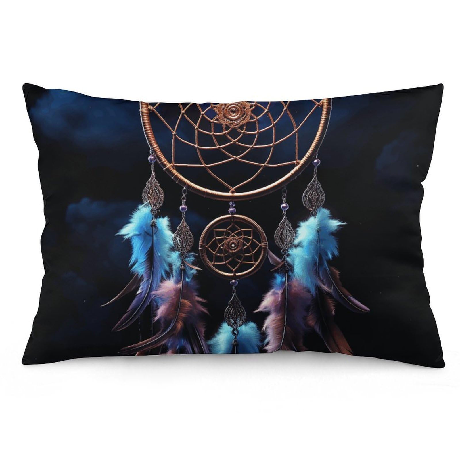 NTVOWPZO 2 Pack Decoration Throw Pillow Covers 20"x30" Pillowcases Covers Dream Catcher Pillowcases Modern Farmhouse Home Decor Sofa Cushions Covers for Couch Bed Living Room