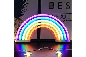 Girls Rainbow Night Light for Kids Gift