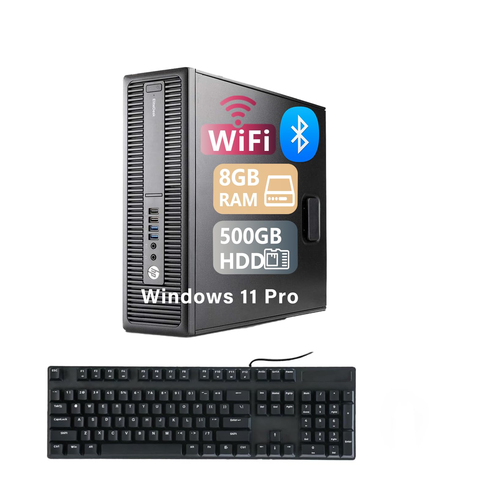 Amazon.com: HP Elitedesk 800 G2 SFF PC Desktop, Intel i5-6500, 8GB