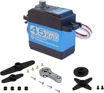 Amazon | 高トルク 45KG コアレスモーターサーボ ステンレススチール