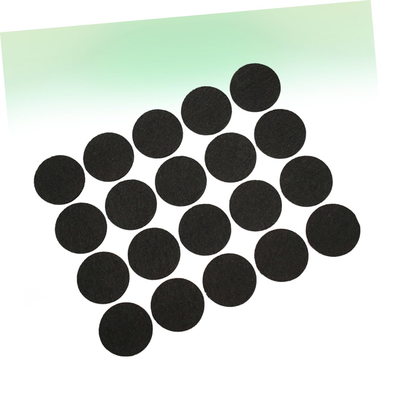 jojofuny 300piezas Almohadillas De Fieltro Autoadhesivas Redondas De Deslizadores No Resbaladizos para Patas De Muebles Protección para Suelos De Color Negro