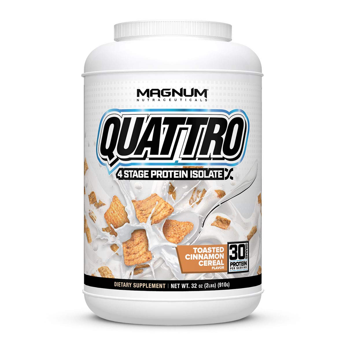 Buy Magnum Nutraceuticals Quattro Protein Powder 2lbs Toasted