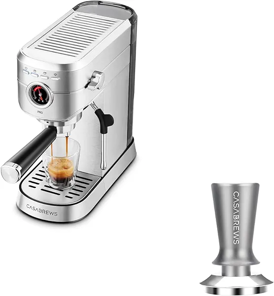 CASABREWS 5418 PRO Espresso Machine with 51mm Espresso Tamper