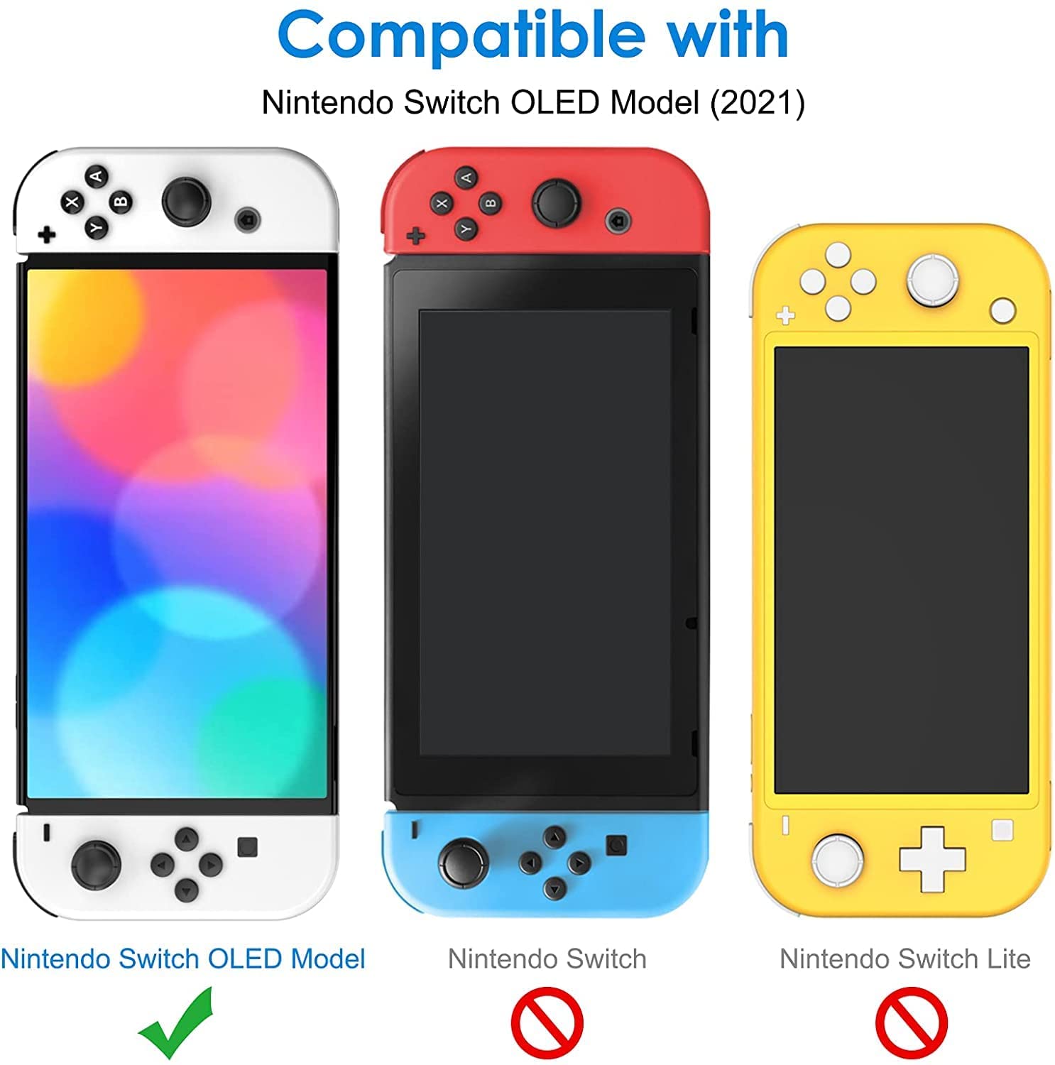 FriendZon 9H Nano Screen Guard Protector for Nintendo Switch OLED