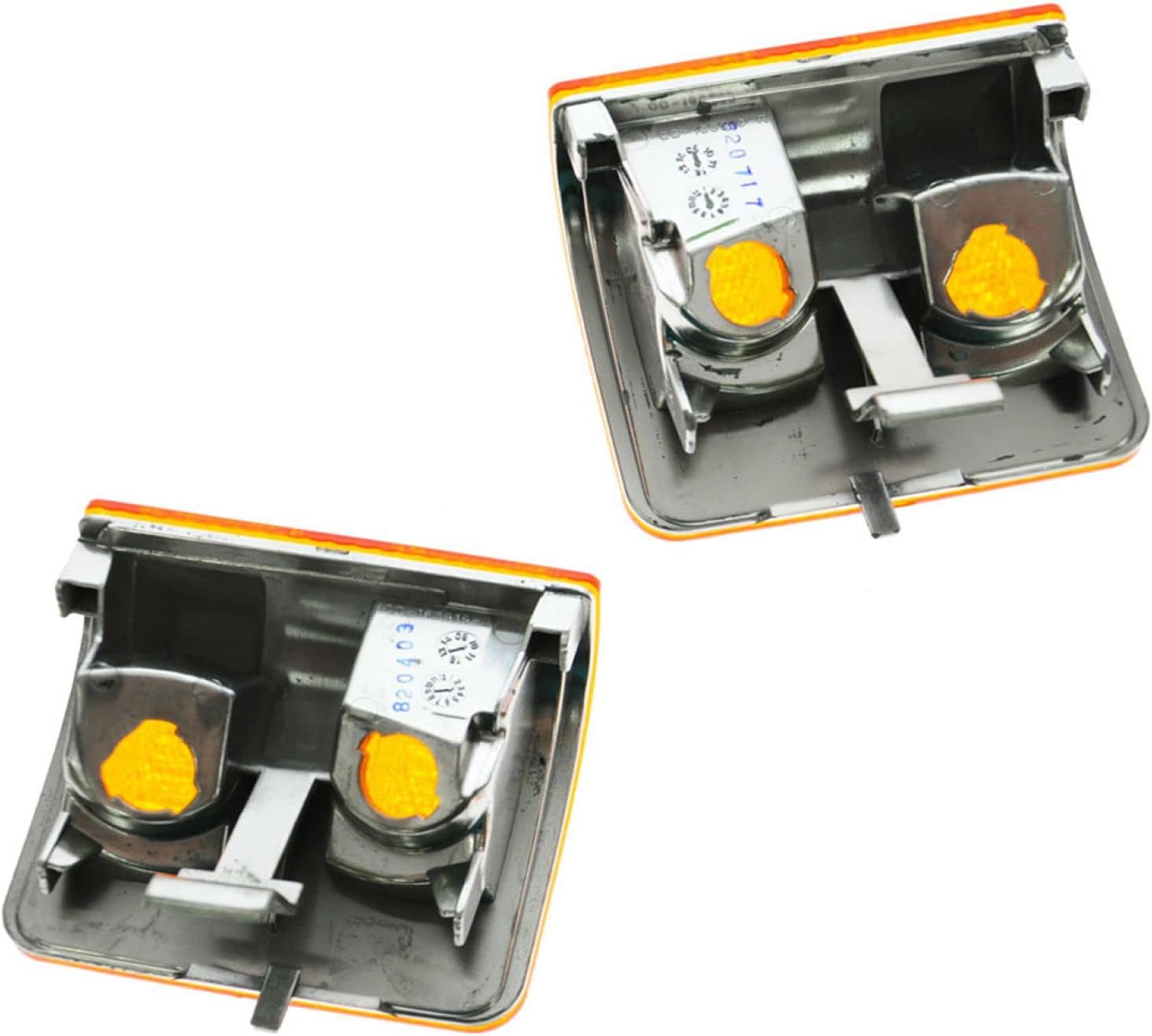 Trail Ridge Tow Mirror Turn Signal Light Lens LH Amber RH PAIR SET for 99-12 Ford Truck