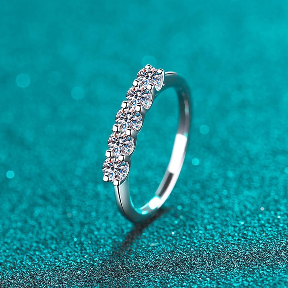 14K Gold 0.5 Carat Diamond Promise Rings for Her | VVS1 D-color | Engagement Diamond Ring