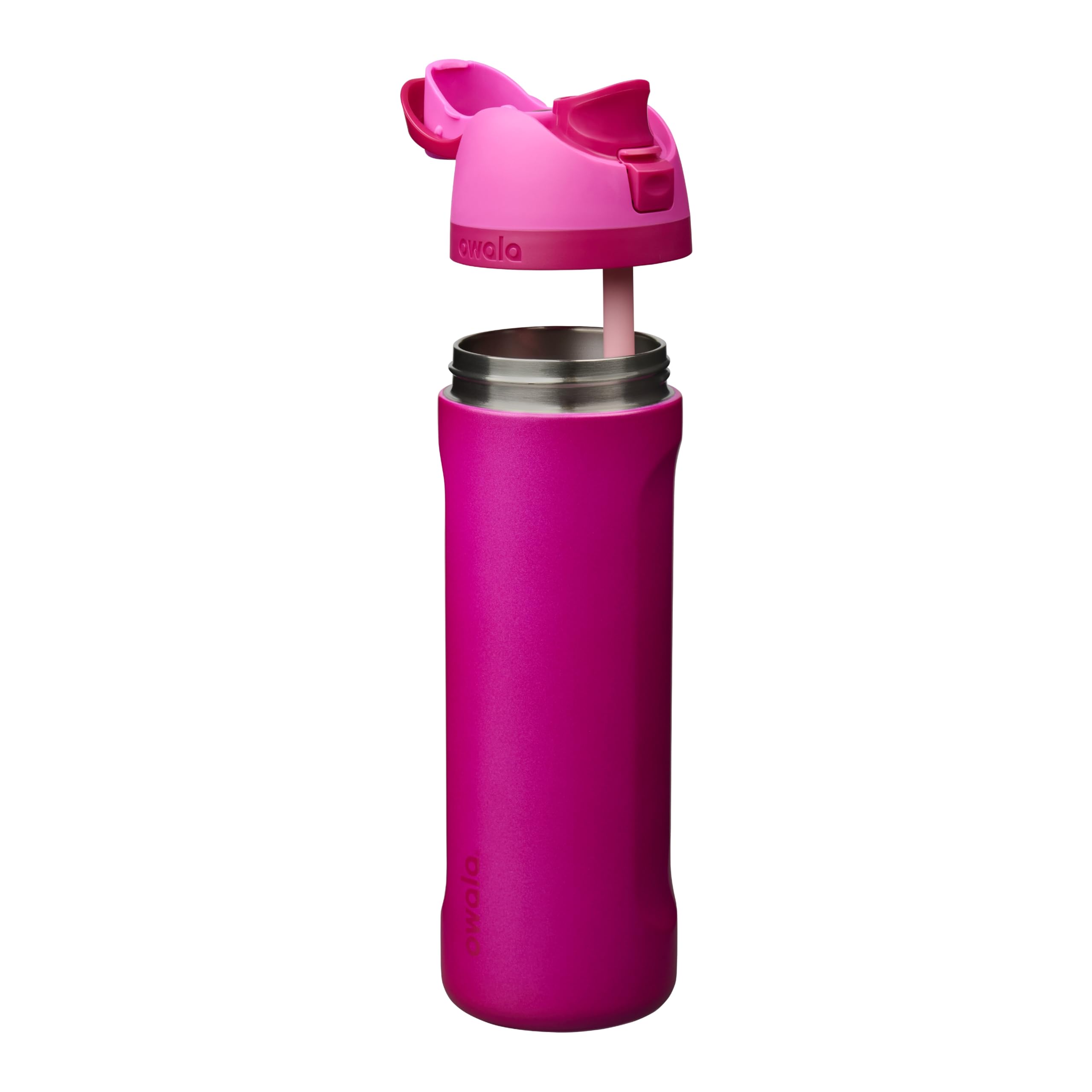 Owala FreeSip 24oz Insulated Stainless Steel Water Bottle, Read My Lips alternate