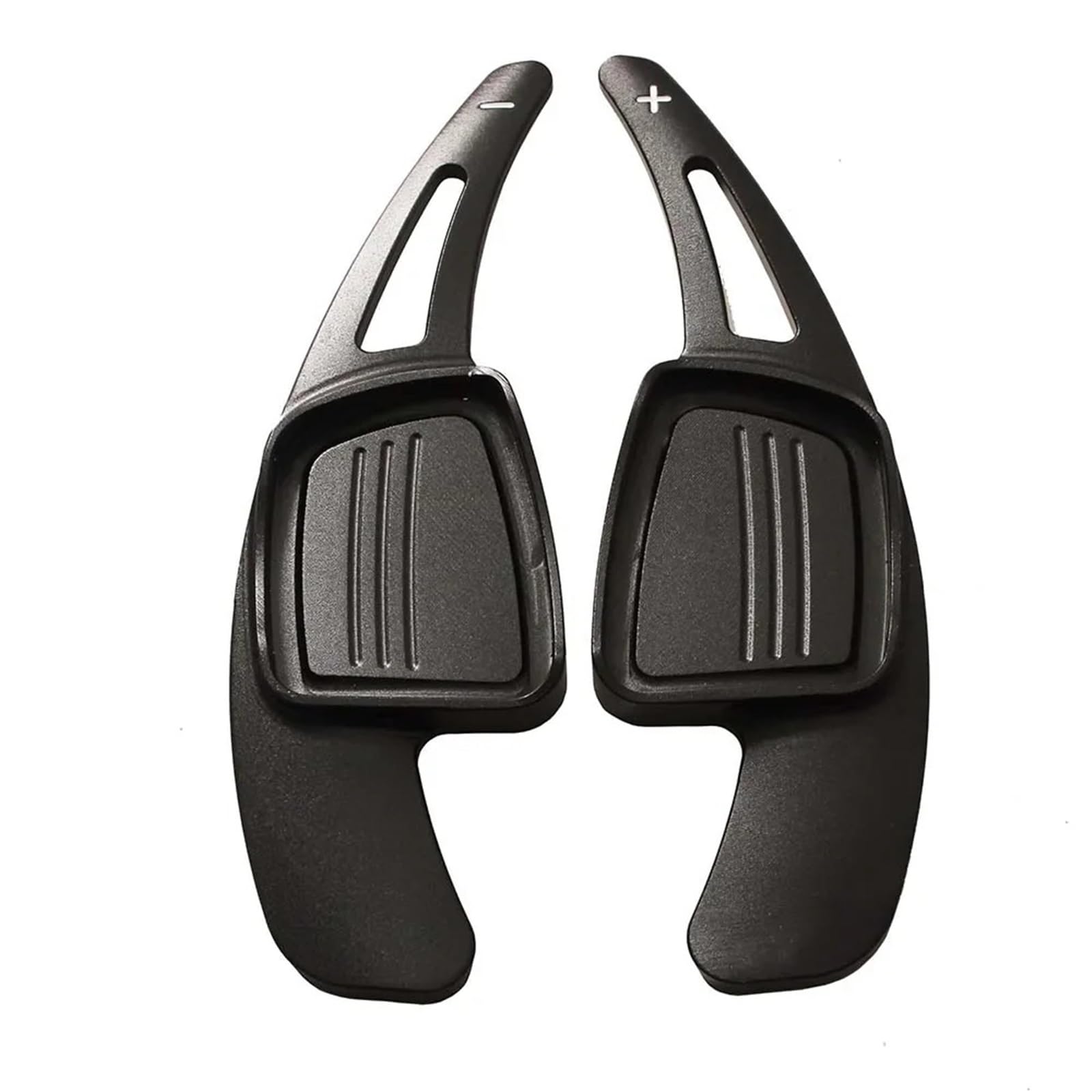 Yakisa Black Paddles Shift For A3 S3 Facelift For A5 S5 2017 For A4 B9 For Q7 2016-2017 Tt For Tts Steering Wheel Shift Paddle Shifter Paddle Shifter(Black)