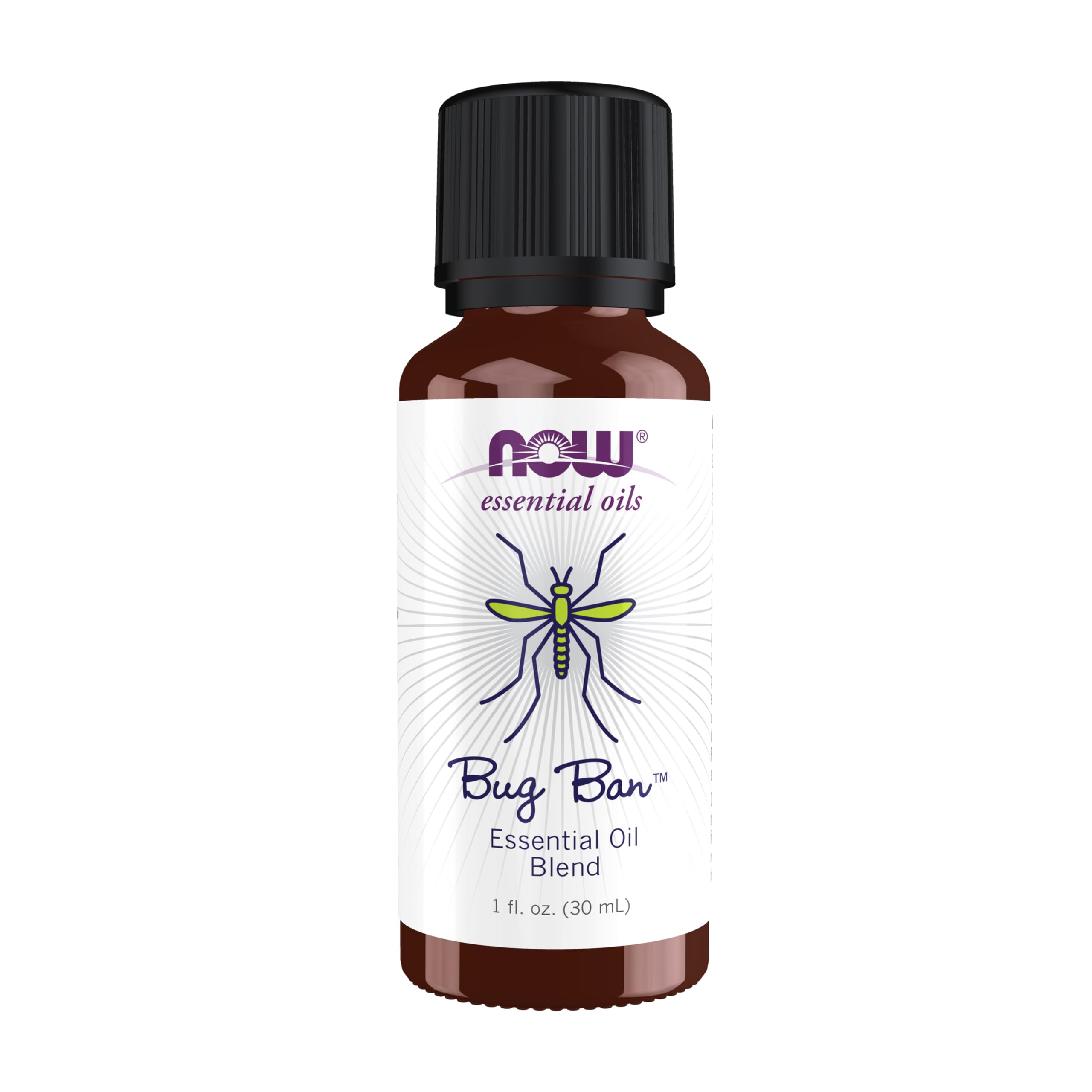 NOW Foods Essential Oil, Bug Ban - 30 ml.