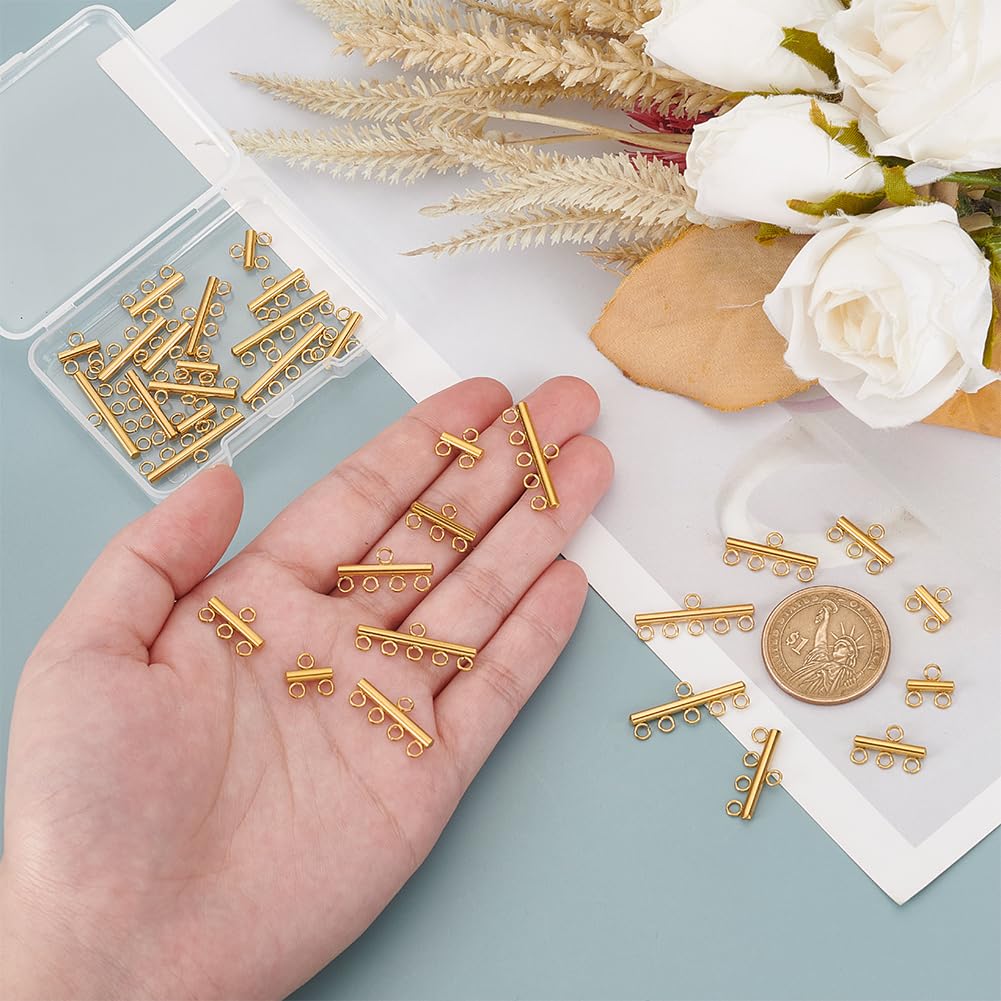 PH PandaHall Fermoirs à Superposer En Argent Sterling Connecteur De