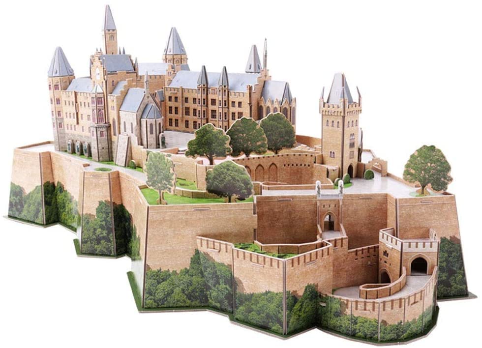 Amazon.co.jp: ホーエンツォレルン城パズルモデル 3D モデルキット