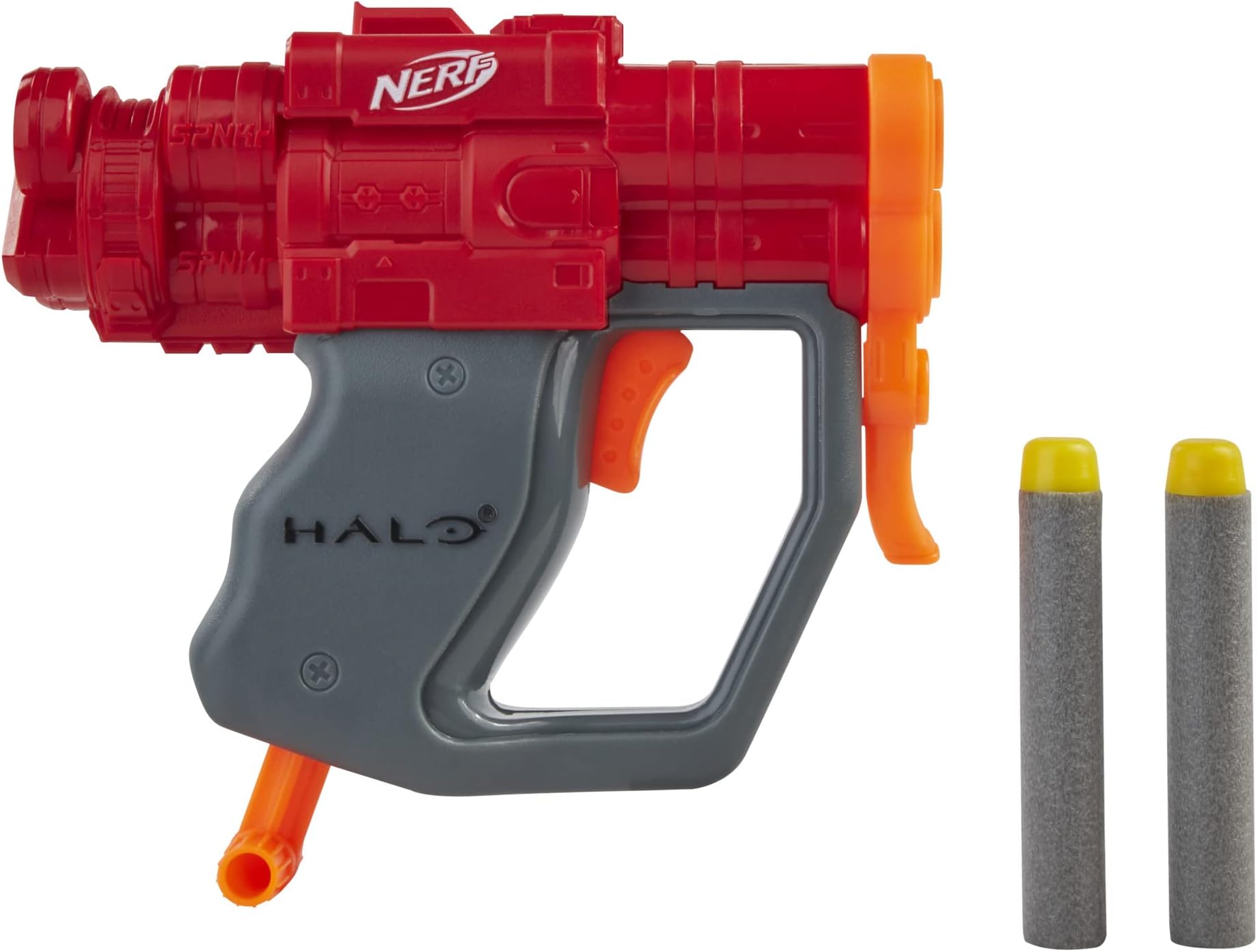 MicroShots Halo SPNKr -- Mini Dart-Firing Blaster and 2 Darts -- Collectible Blaster for Halo Video Game Fans Battlers