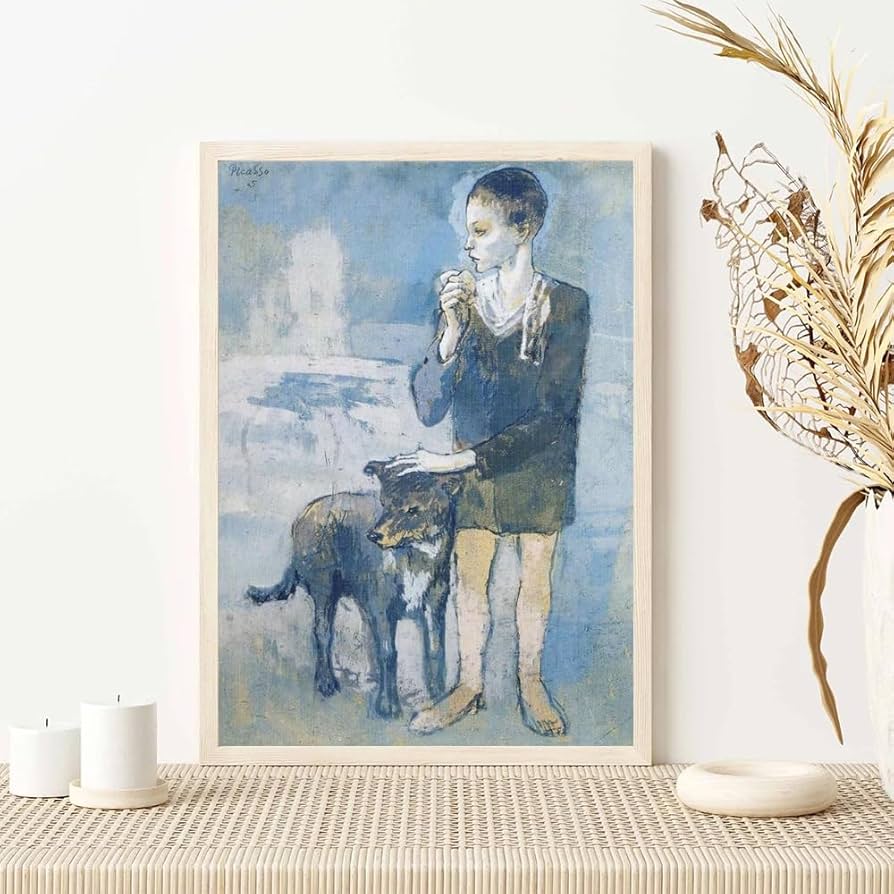 パブロ・ピカソ、Child with a dove、希少な画集より パブロ・ピカソ、Child with a dove、希少な画集より パブロ