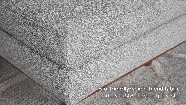 Amazon.com: SIMPLIHOME Morrison 33-inch Wide Table Ottoman in Mist