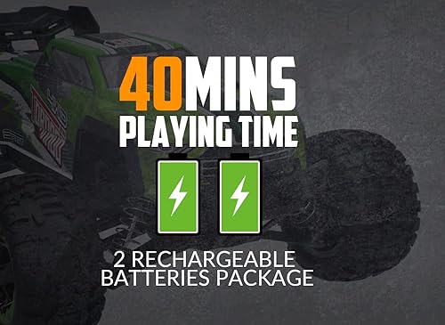 Miniatura 4 de RACENT Camión RC 116 4x4 todo terreno RC Car 40KPH alta velocidad de control remoto coches para adultos