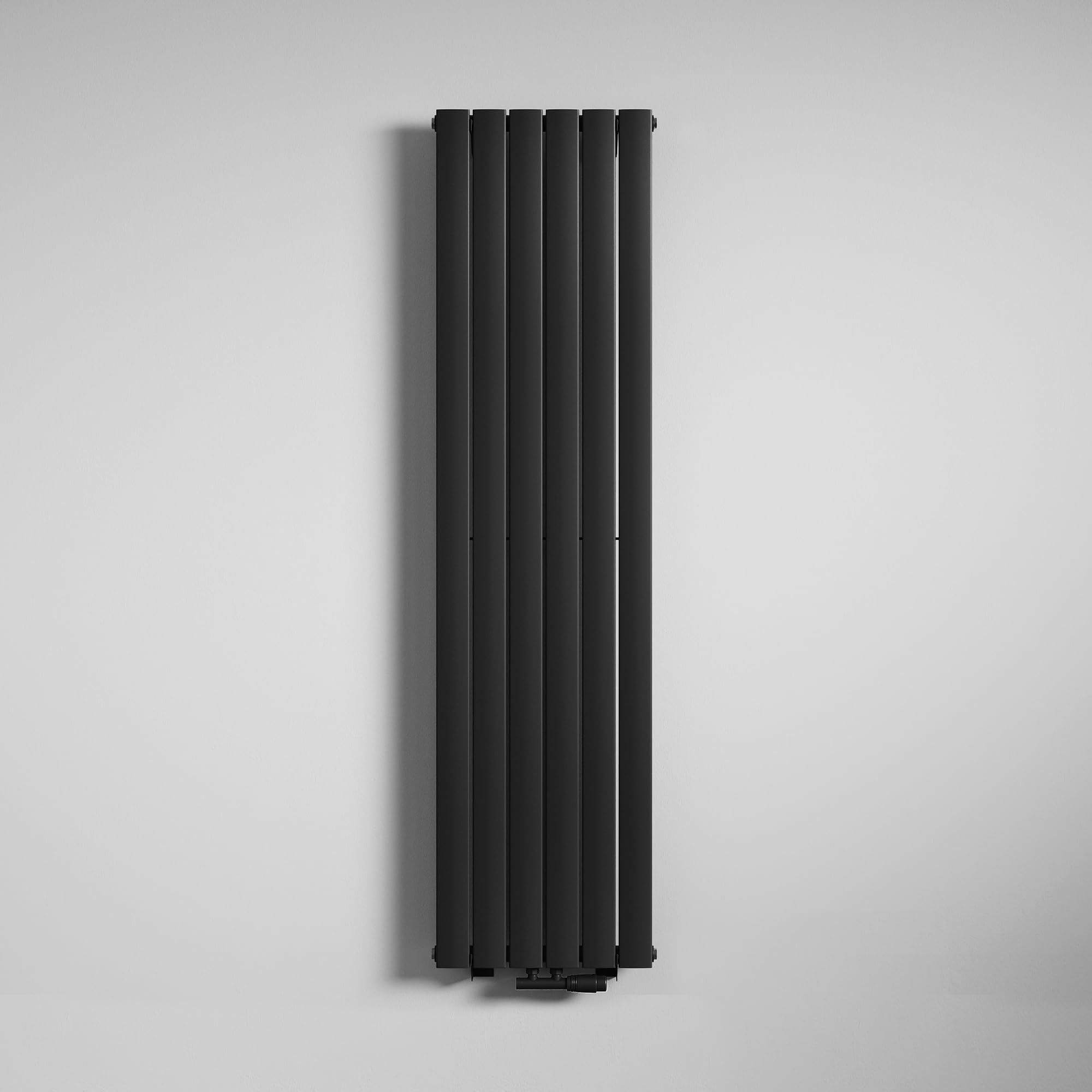 Mai & Mai Radiador Vertical de Agua Caliente 180x46cm Diseño Tubular Moderno, Una Capa, Color Antracita, Fabricado en Acero de Alta Calidad, Calefacción Eficiente para Baño o Salón