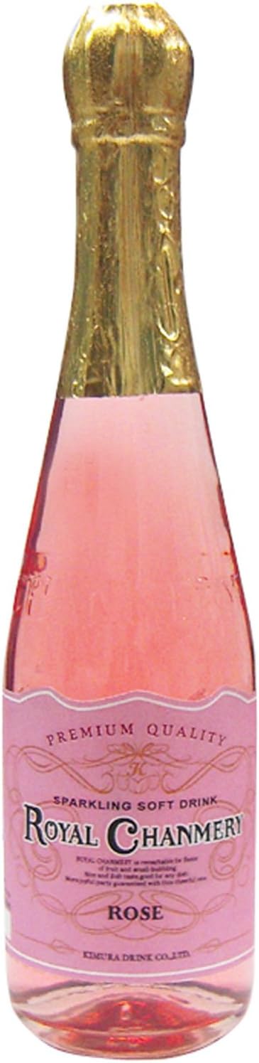 Amazon 木村飲料 ローヤルシャンメリー プレミアム ロゼ 360ml 12本 木村飲料 炭酸飲料 通販