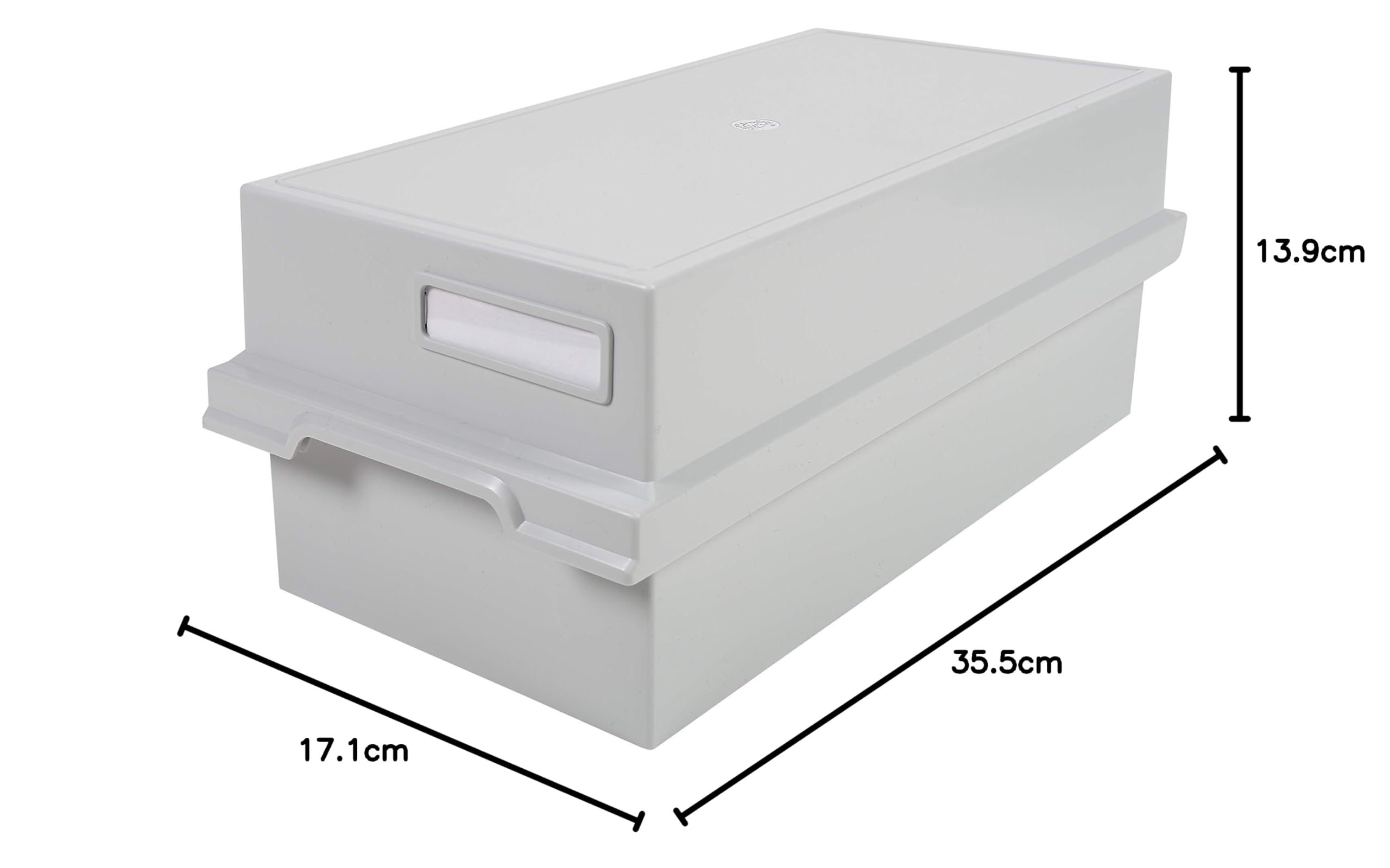 Exacompta 51240D Schedari in Plastica con Coperchio