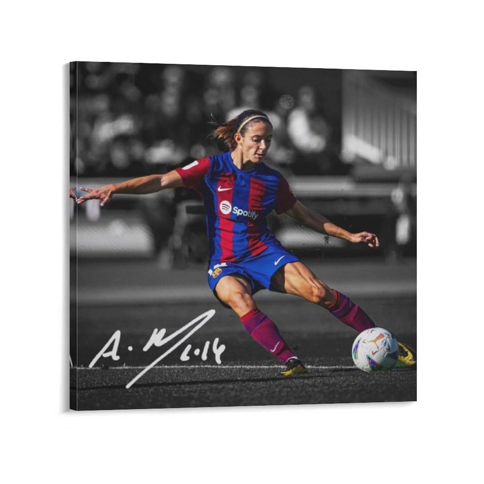 FCOIN Aitana Bonmati Canvas Poster Poster Print Art Wall Painting Canvas Posters Modern Bedroom Decor 28x28inch(70x70cm)