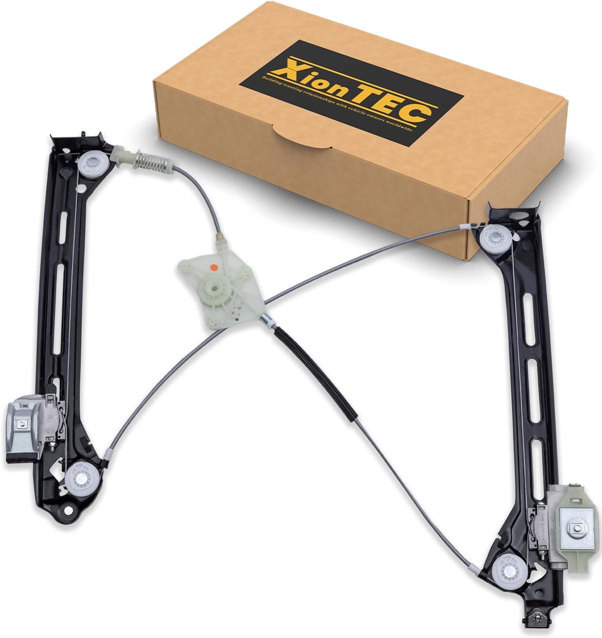 Power Window Regulator Without Motor, Front Passenger Side,Compatible with Volkswagen Beetle Convertible 2013 2014 2015 2016 2017 2018 2019, Replace# 5C5837462C