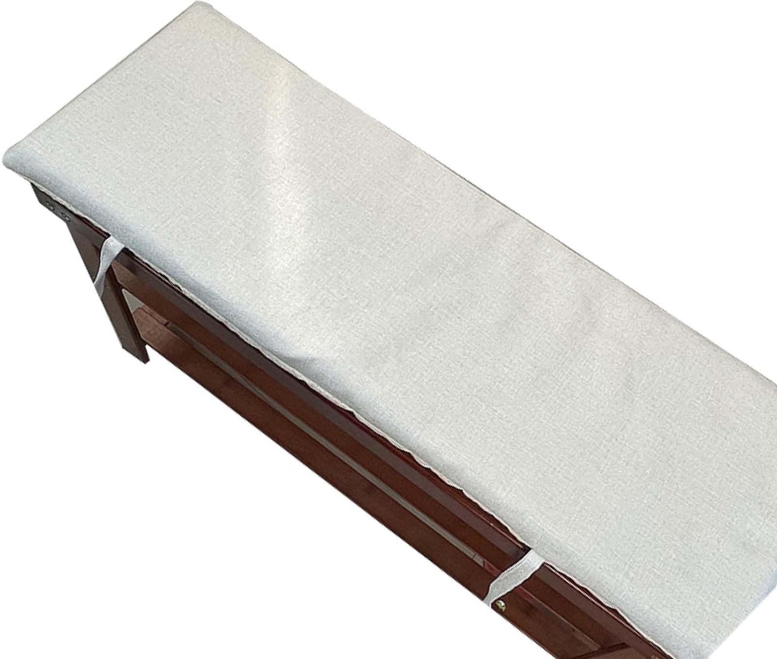 Coussins de banc lavables pour remédier aux assises dures de terrasse et balancelle de porche