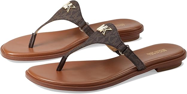Michael Kors Women's Jillian Thong Sandals, Brown, 7 UK: Amazon.co.uk:  Fashion