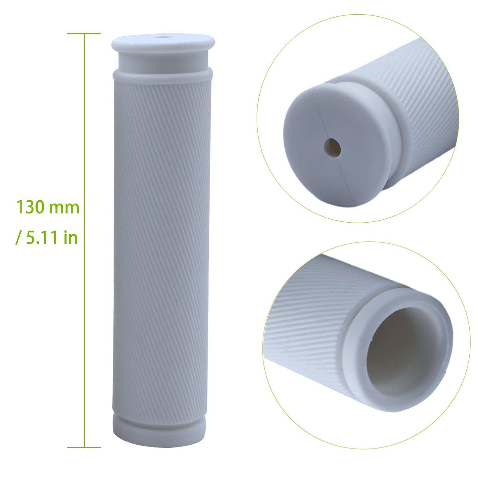 TIKBRO Bike Handlebar Grips 2 works Comfortable Anti-Slip Rubber Mountain Bicycle Handle Grips for MTB BMX - Image 4
