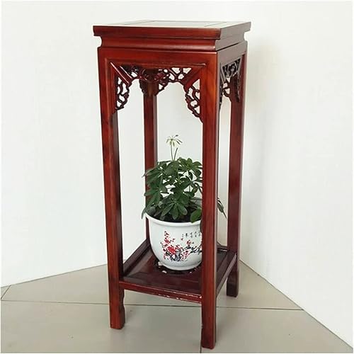 Miniatura 4 de Estante decorativo para plantas estante de madera independiente para interiores soporte de exhibición para macetas de flores estante de madera