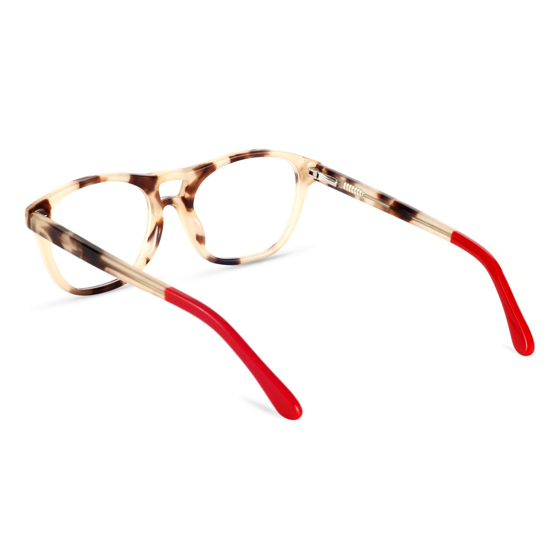 Gafas infantiles con protección contra la luz azul, sin graduación, protección UV400, unisex, para niños y niñas, lentes intercambiables, material robusto, modelo Lion