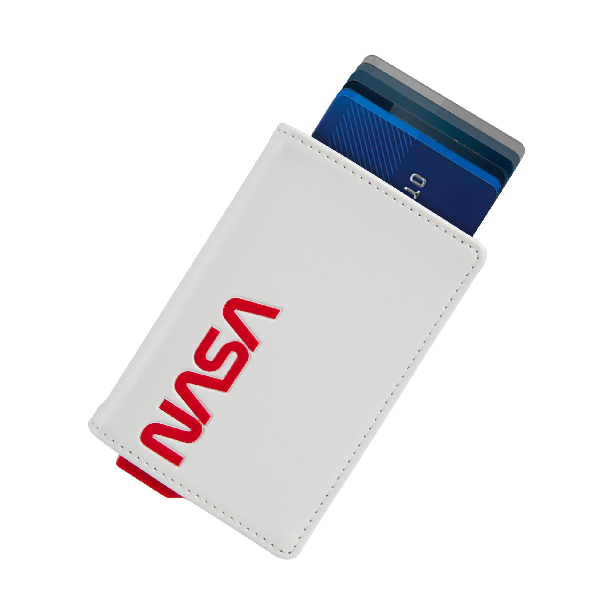 Goblue Tarjetero NASA Inspired MagCase Pro con MagSafe, Cartera Porta Tarjetas de Cuero sintético y Aluminio aeroespacial, Cartera Premium con protección Avanzada RFID Shield