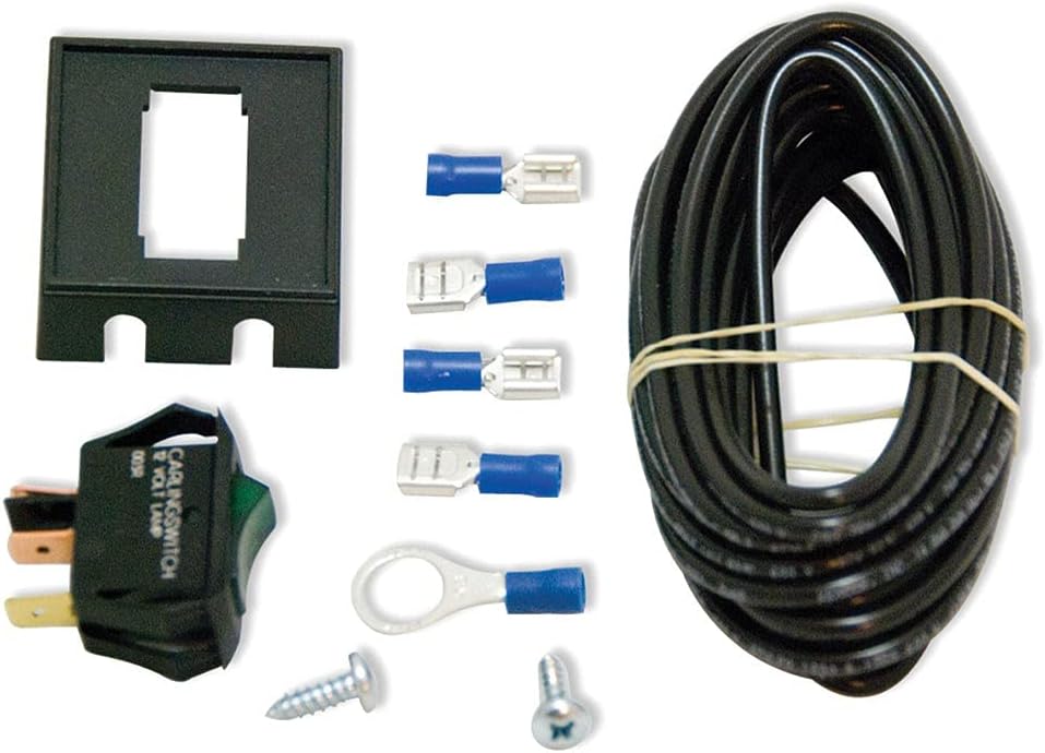31148 Green Illuminated Manual On/Off Rocker Switch
