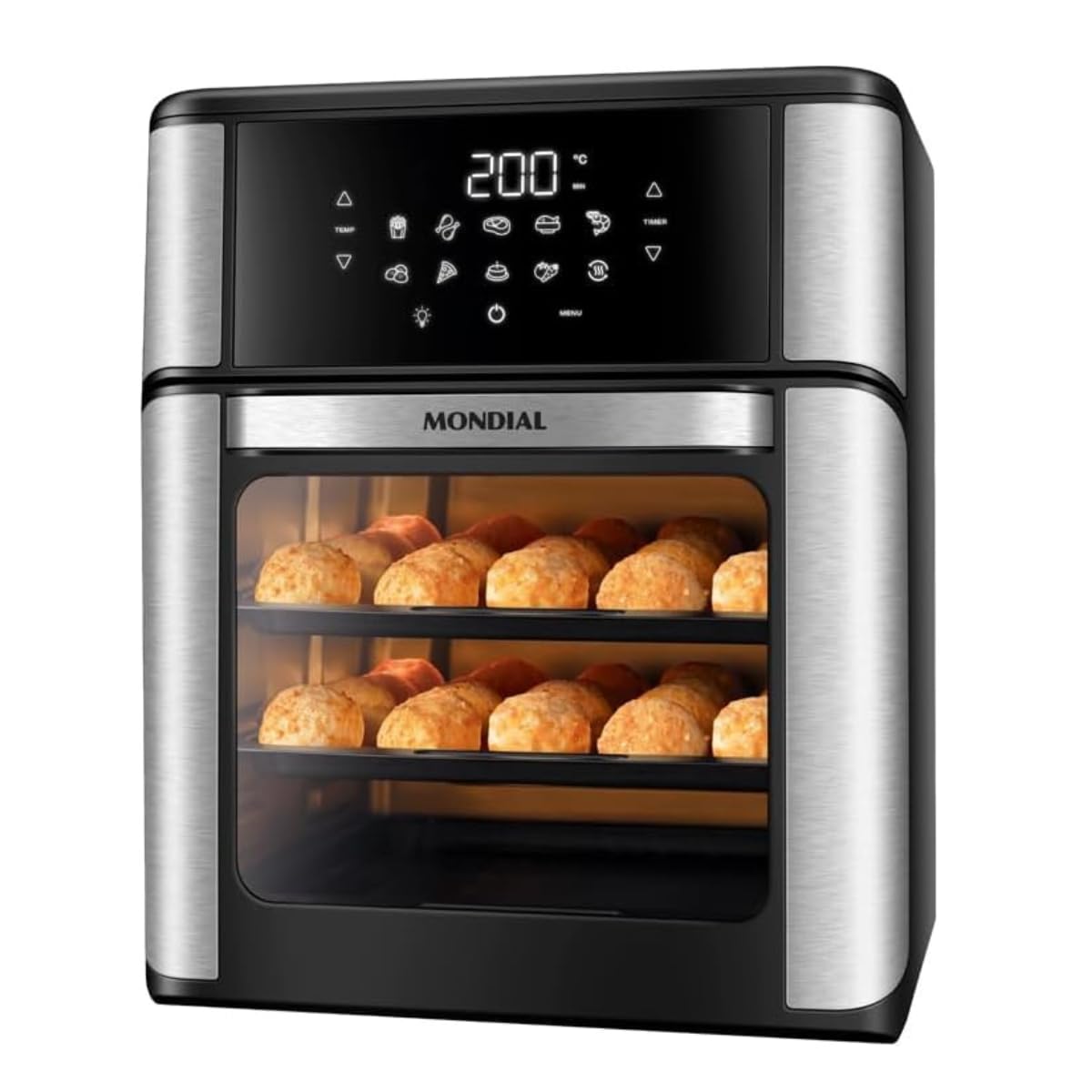 Fritadeira Air Fryer Oven AFON-12L-FG 12L Digital 2000W (110, Volts)