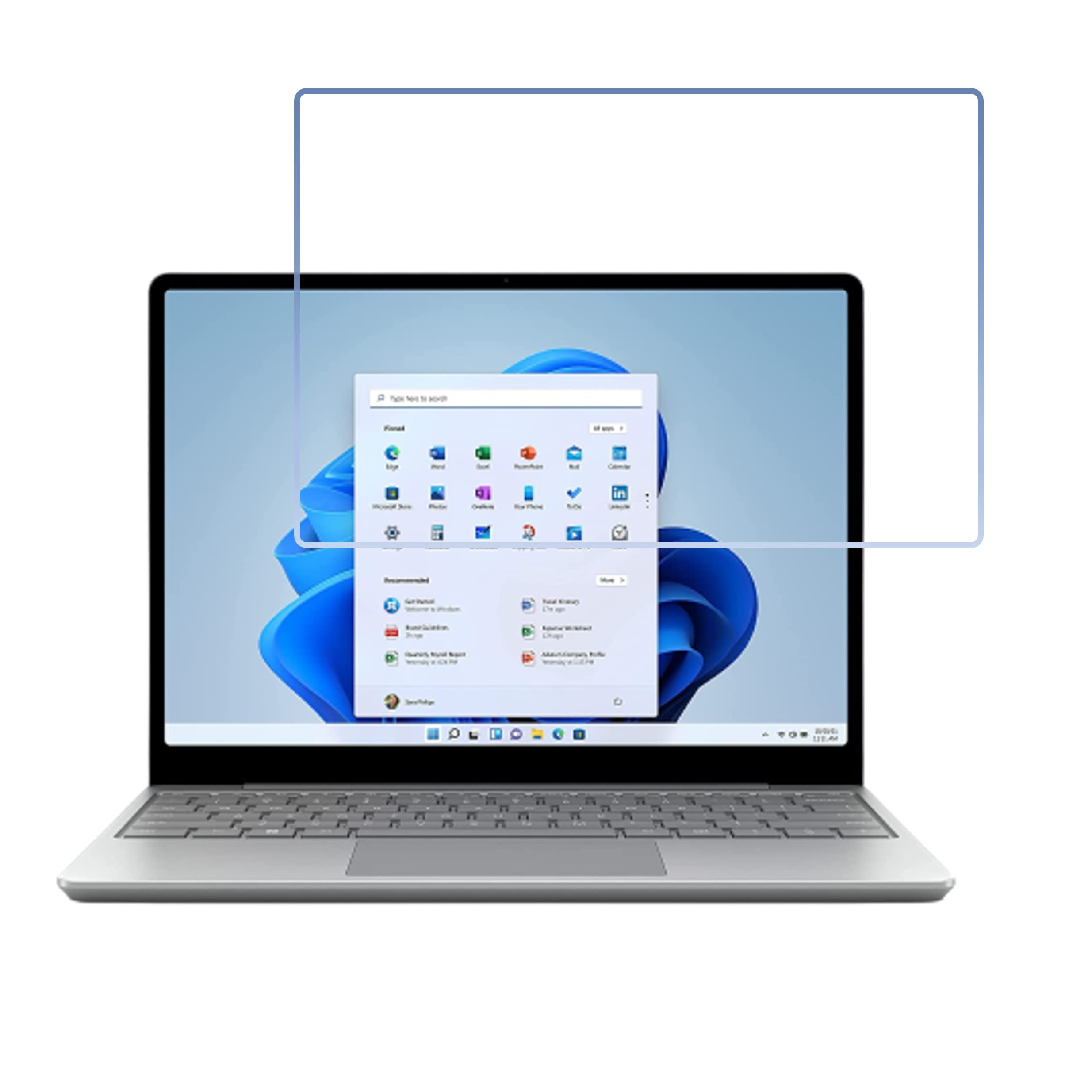DVTECH� 9H Flexible Unbreakable Scratch resistance laptop Screen protector for Microsoft Surface Laptop GO2 Touch Screen 12.4 inches, 11th Gen Intel � Core i5 (Not a Tempered glass) (B0BLKDXJ56) Amazon Price History, Amazon Price Tracker