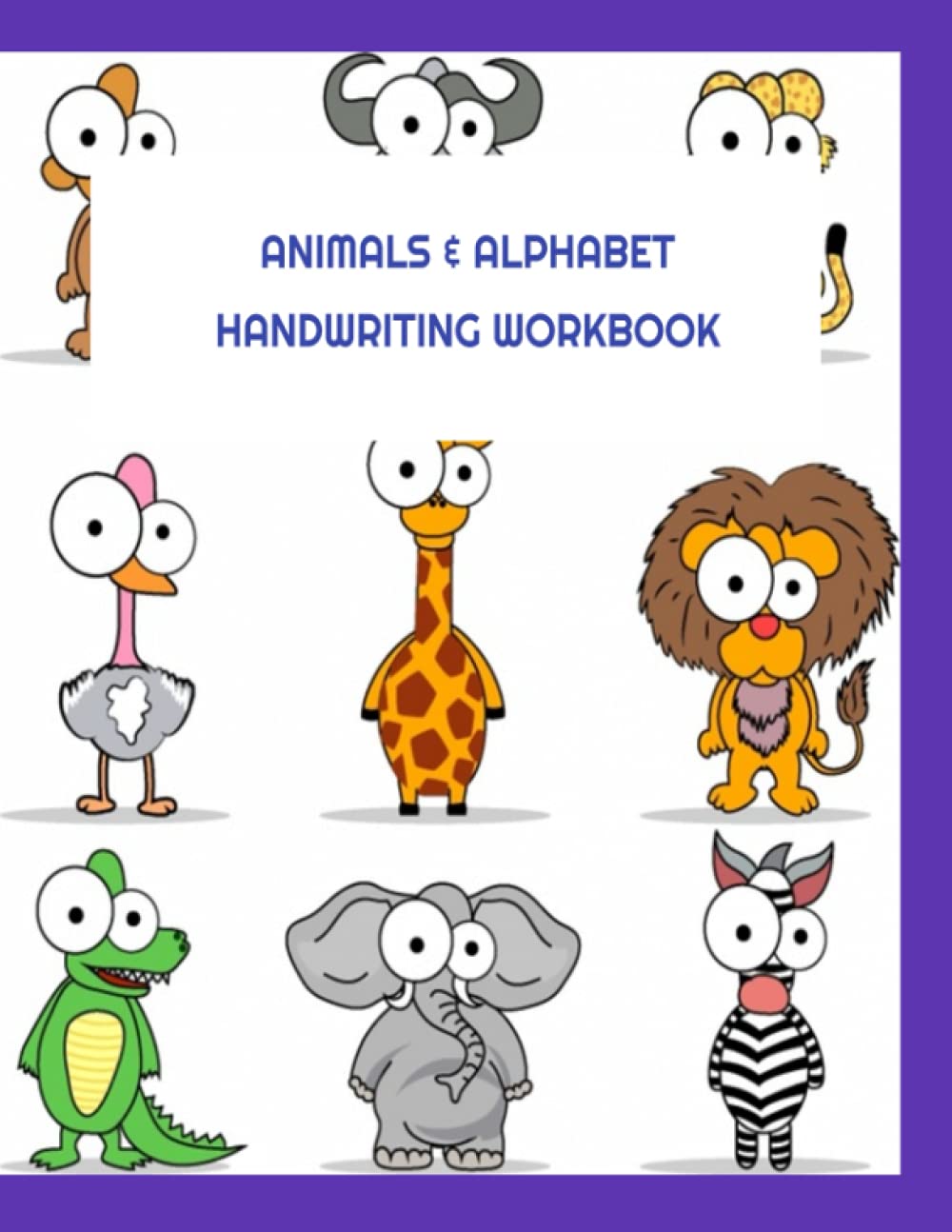 Animals & Alphabet Handwriting Workbook