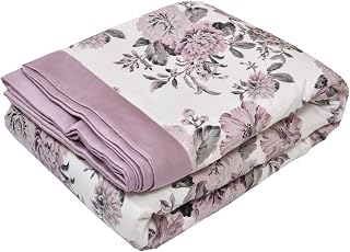 LINENWALAS-300-Thread-Count-Cotton-Reversible-Bed-Dohar-with-Silk-Border-Soft