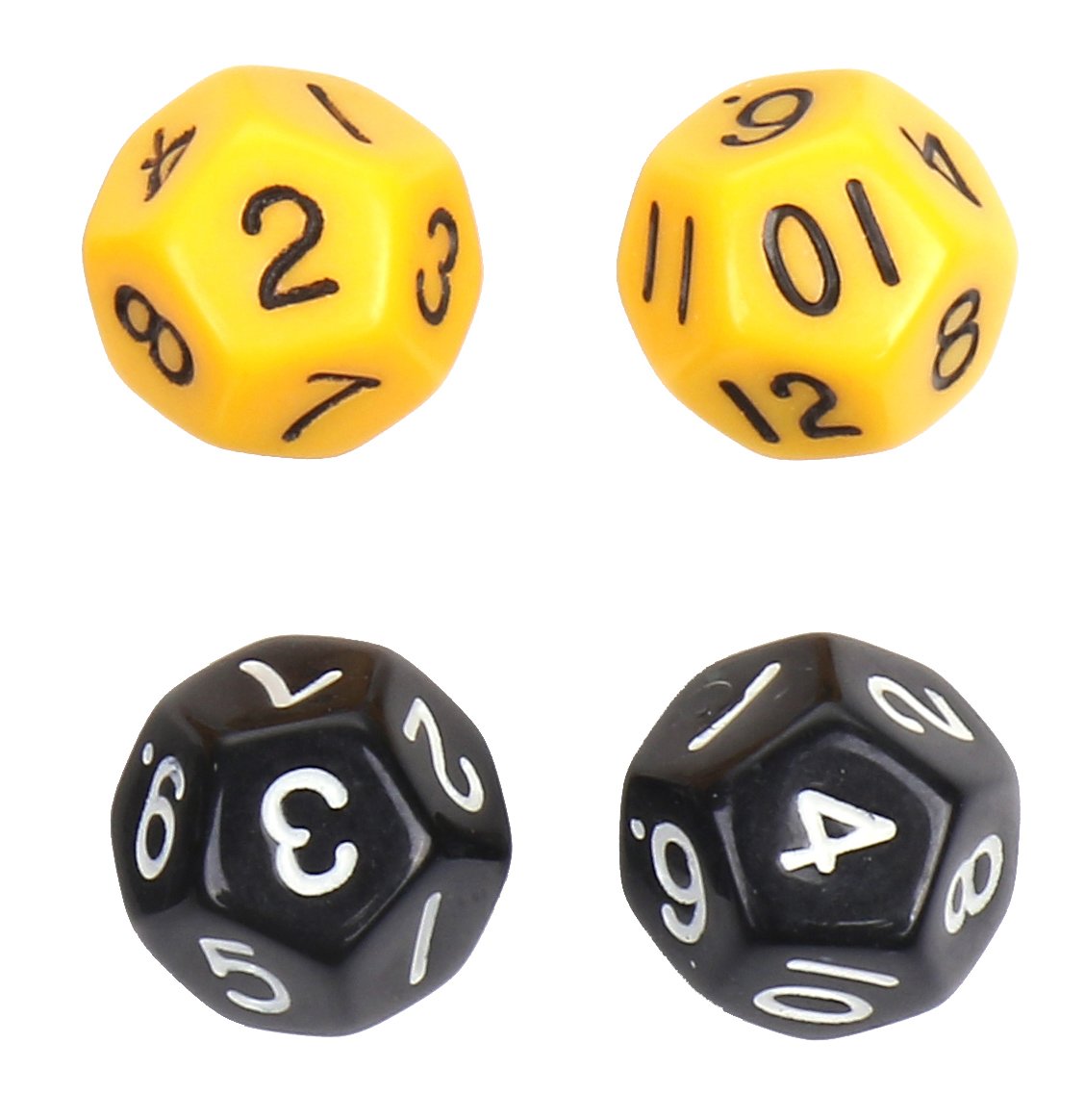 Amazon | サイコロ 12面 小 20mm 5色 25点セット カード ボード 卓上