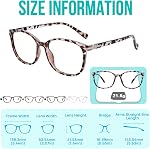 4 Packs Large Reading Glasses for Women Blue Light Blocking Readers 1.0 1.25 1.5 1.75 2.0 to 3.5