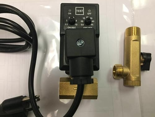 Válvula de drenaje de humedad de agua de tanque de aire cronometrado electrónico automático