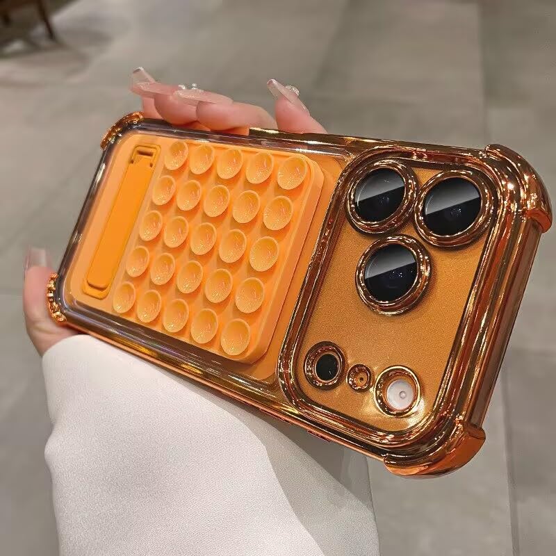 Coque à ventouse iPhone 17 support transparent antichoc miroir - 2