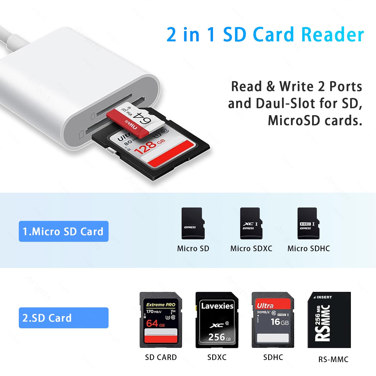 Lettore di schede per Android, adattatore da Micro SD a USB, lettore di schede TF con dimensioni ridotte per schede di memoria per fotocamera - Cina Adattatore micro-USB a e adattatore OTG