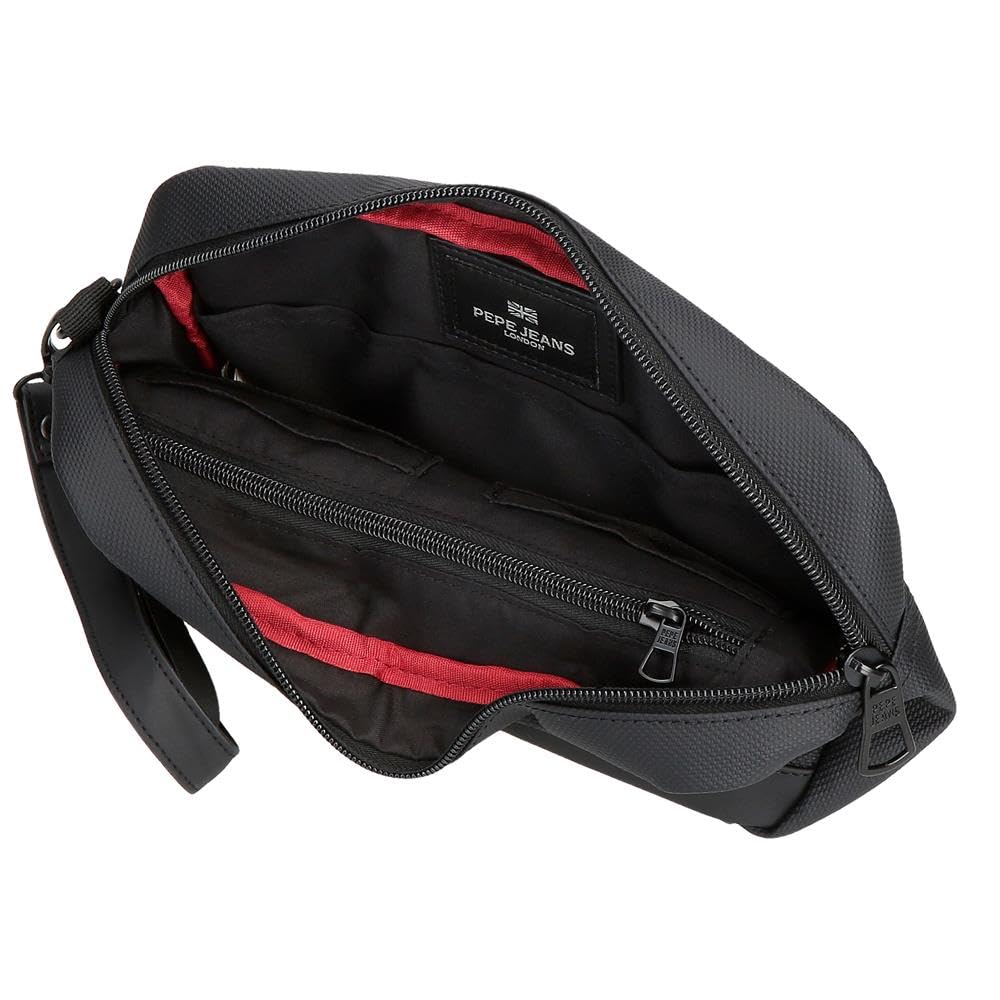 Pepe Jeans Dorking riñonera, bandolera, varios compartimentos, poliéster, de Joumma Bags