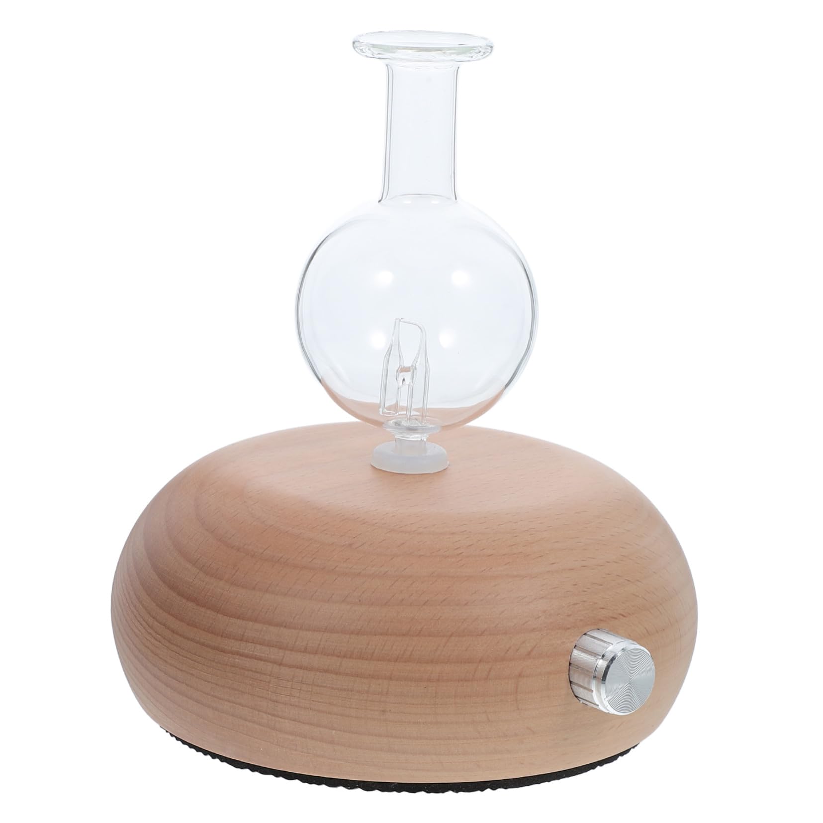 Difusor de Aceites Esenciales para Aromaterapia, Pequeño Difusor Atomizador de Madera Natural, sin Agua, Silencioso para Hogar, Oficina y Dormitorio, Máquina de Varios Estilos